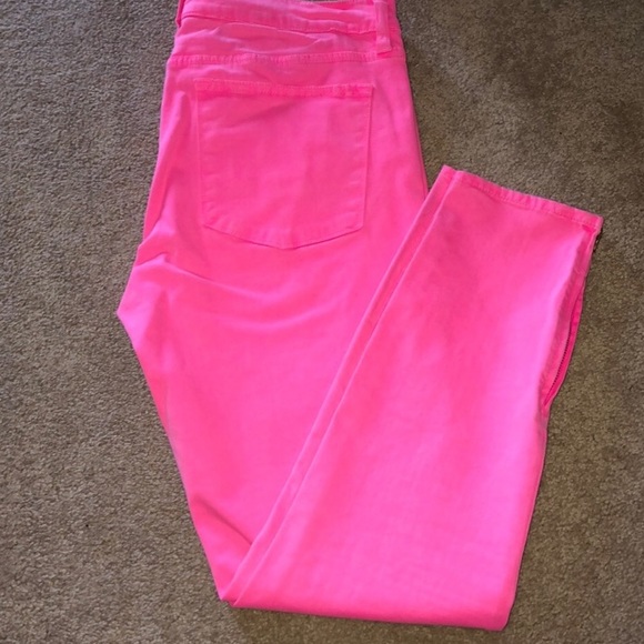 J. Crew Denim - Pink J Crew ankle jeans with ankle zippers